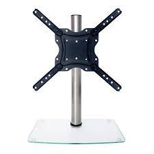 Sinox StandView TV bordstand med drejbar top. 26"-55". Alu finish